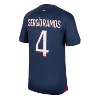 Paris Saint-Germain Sergio Ramos #4 Fotballklær Hjemmedrakt 2023-24 Kortermet